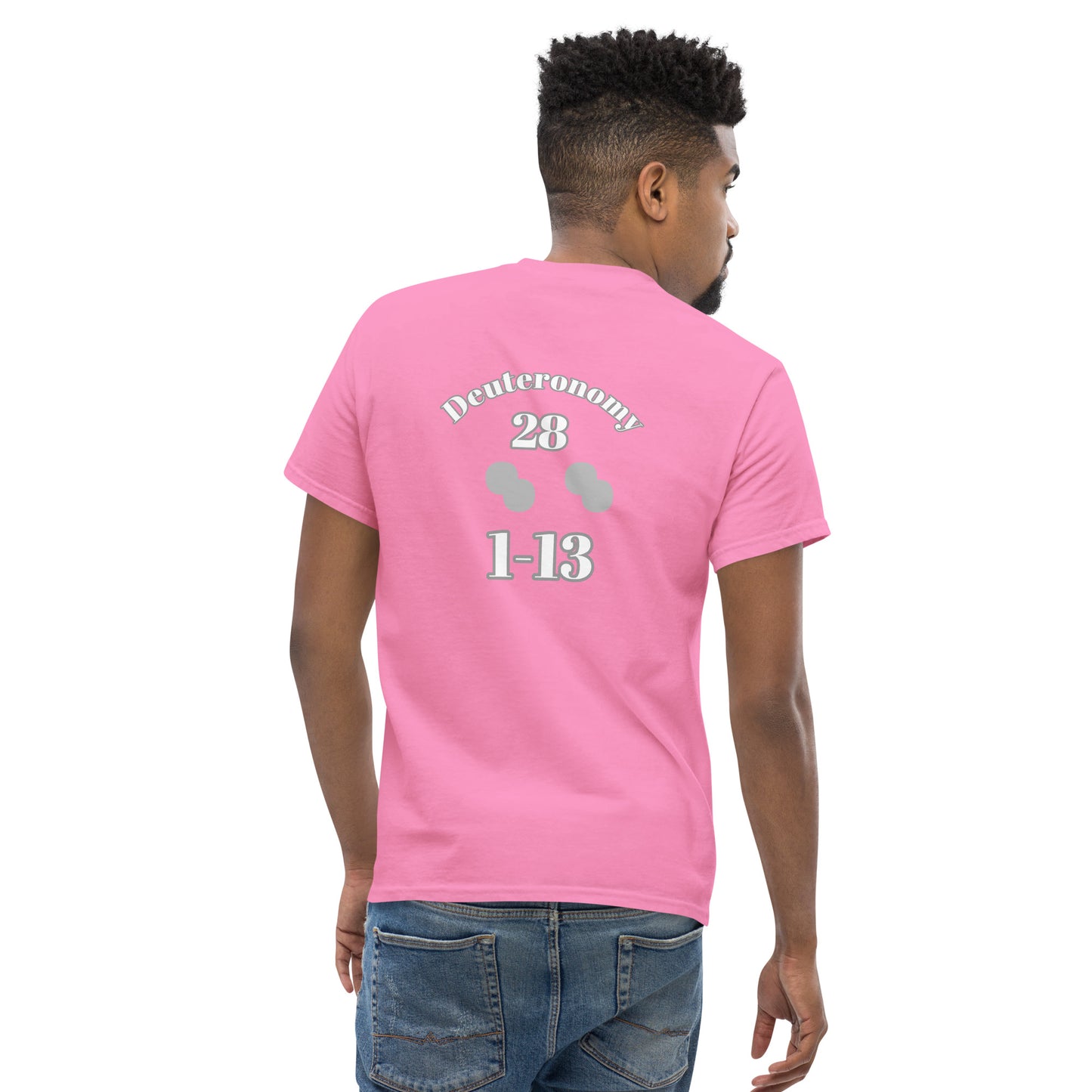 Men's classic tee BLESSING "OF" [Deuteronomy 28:1-13]