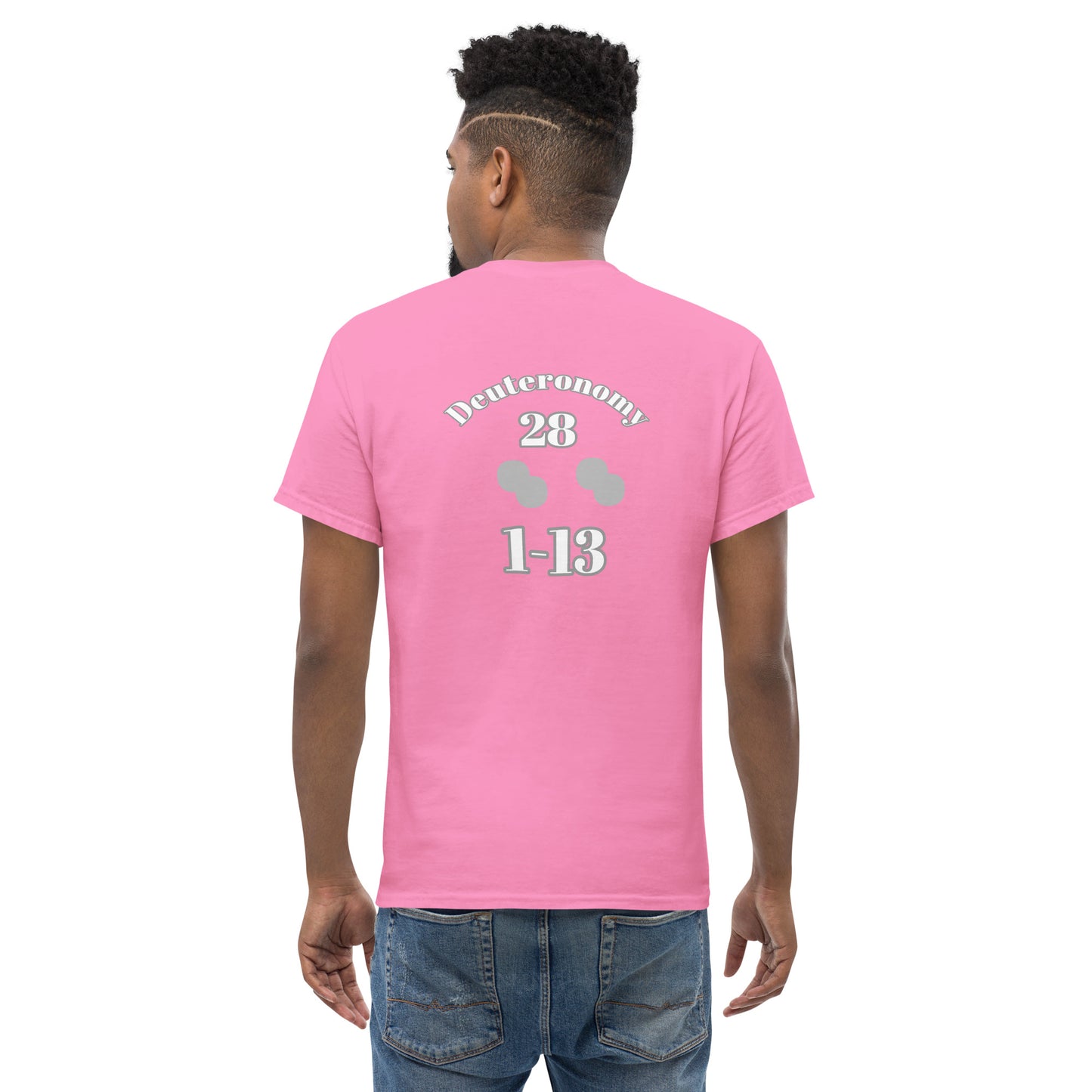Men's classic tee BLESSING "OF" [Deuteronomy 28:1-13]