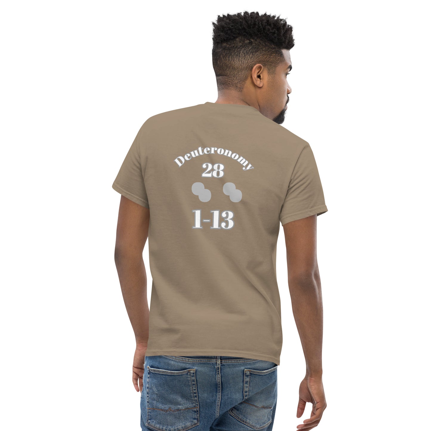 Men's classic tee BLESSING "OF" [Deuteronomy 28:1-13]
