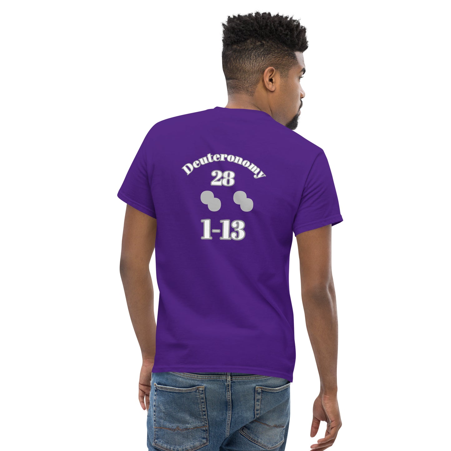 Men's classic tee BLESSING "OF" [Deuteronomy 28:1-13]