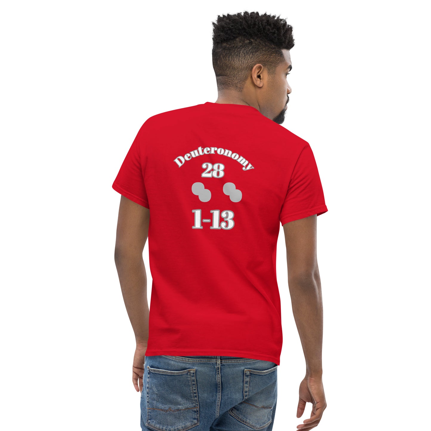 Men's classic tee BLESSING "OF" [Deuteronomy 28:1-13]