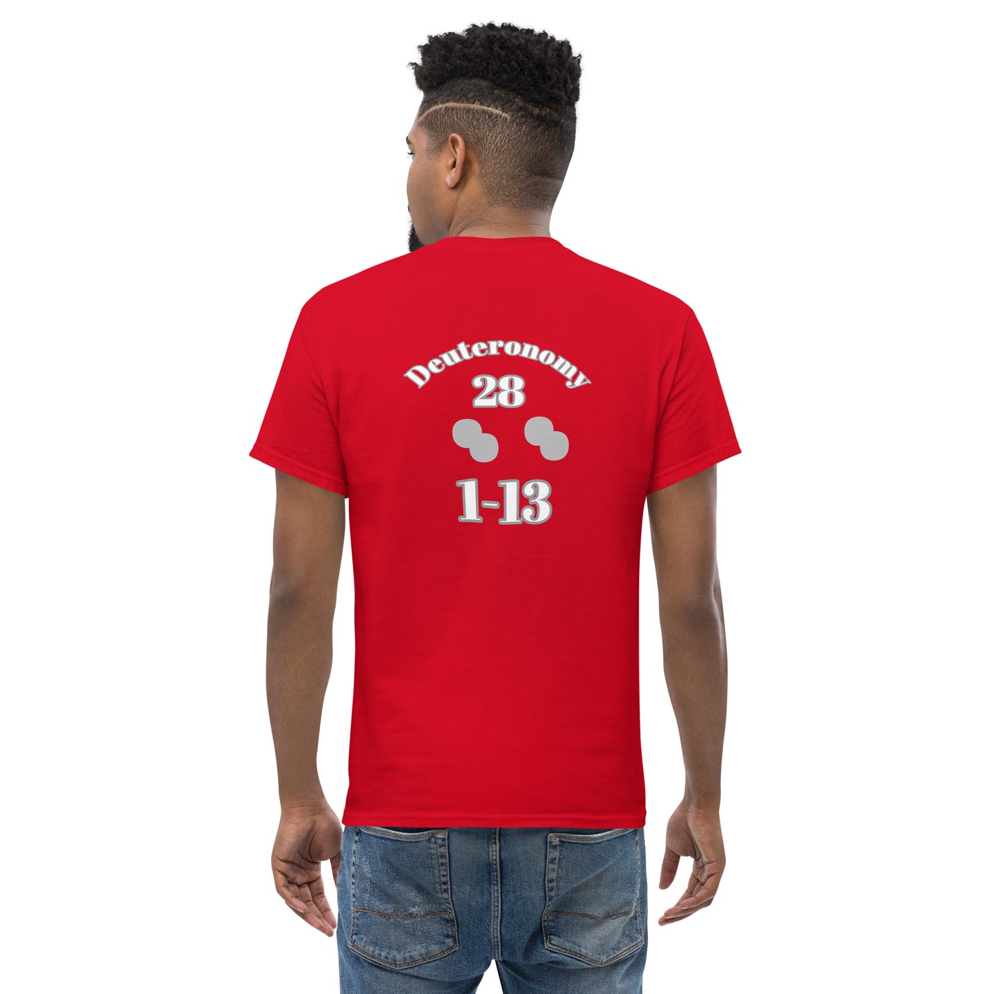Men's classic tee BLESSING "OF" [Deuteronomy 28:1-13]