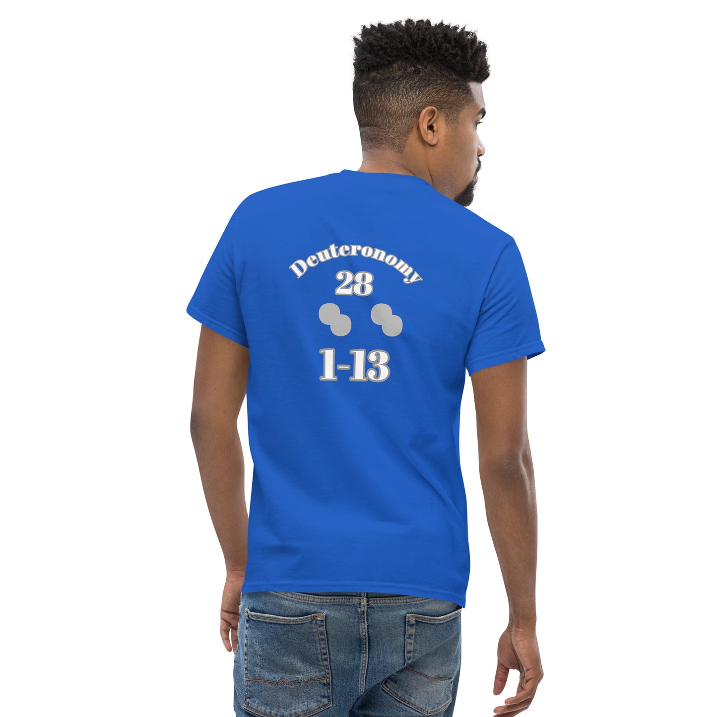 Men's classic tee BLESSING "OF" [Deuteronomy 28:1-13]
