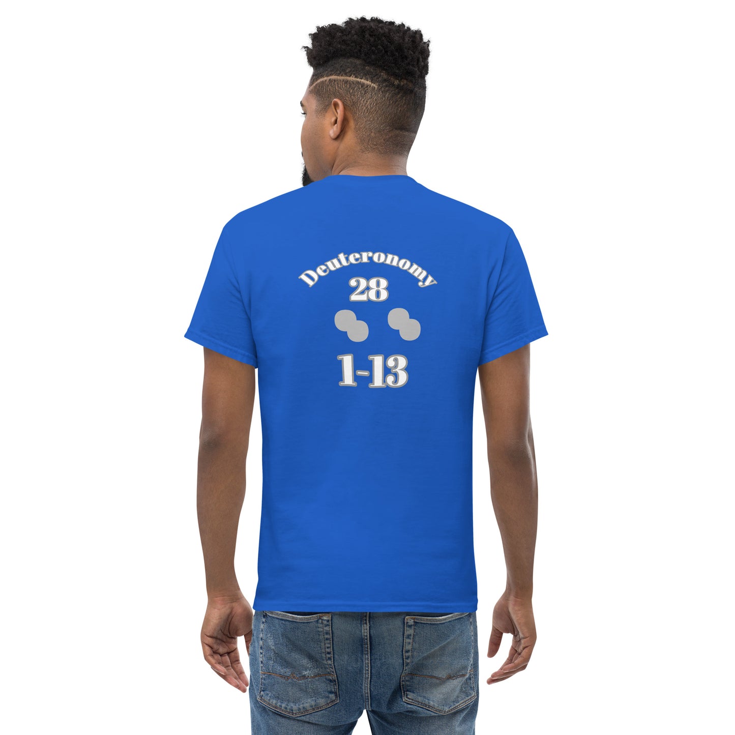 Men's classic tee BLESSING "OF" [Deuteronomy 28:1-13]