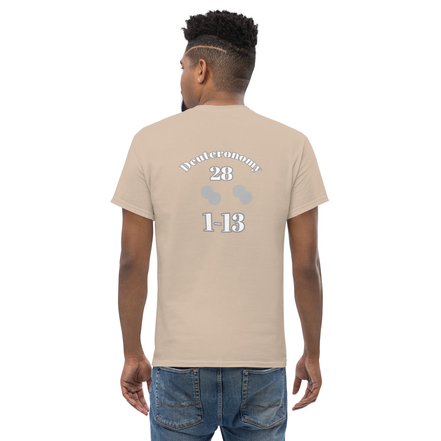 Men's classic tee BLESSING "OF" [Deuteronomy 28:1-13]