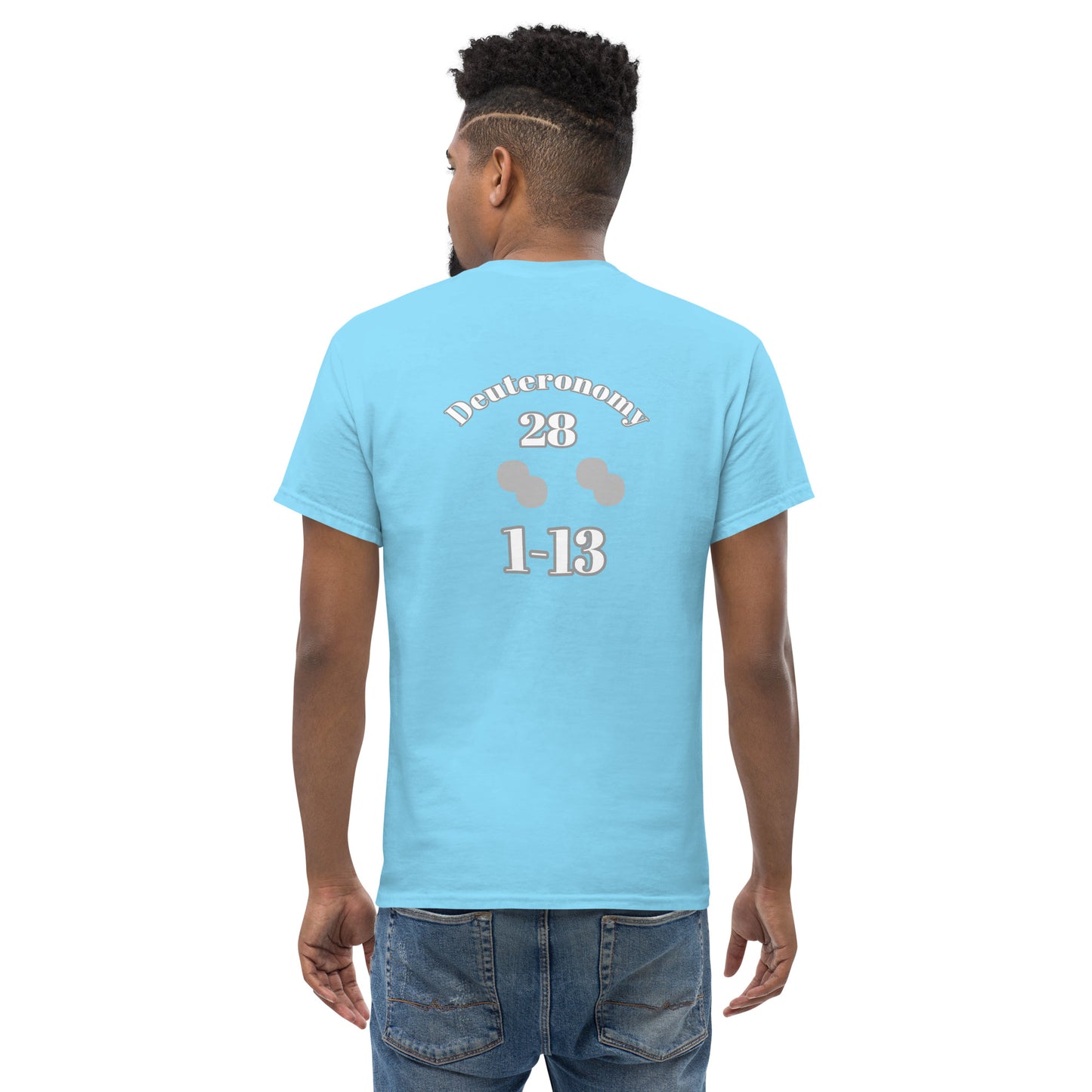 Men's classic tee BLESSING "OF" [Deuteronomy 28:1-13]