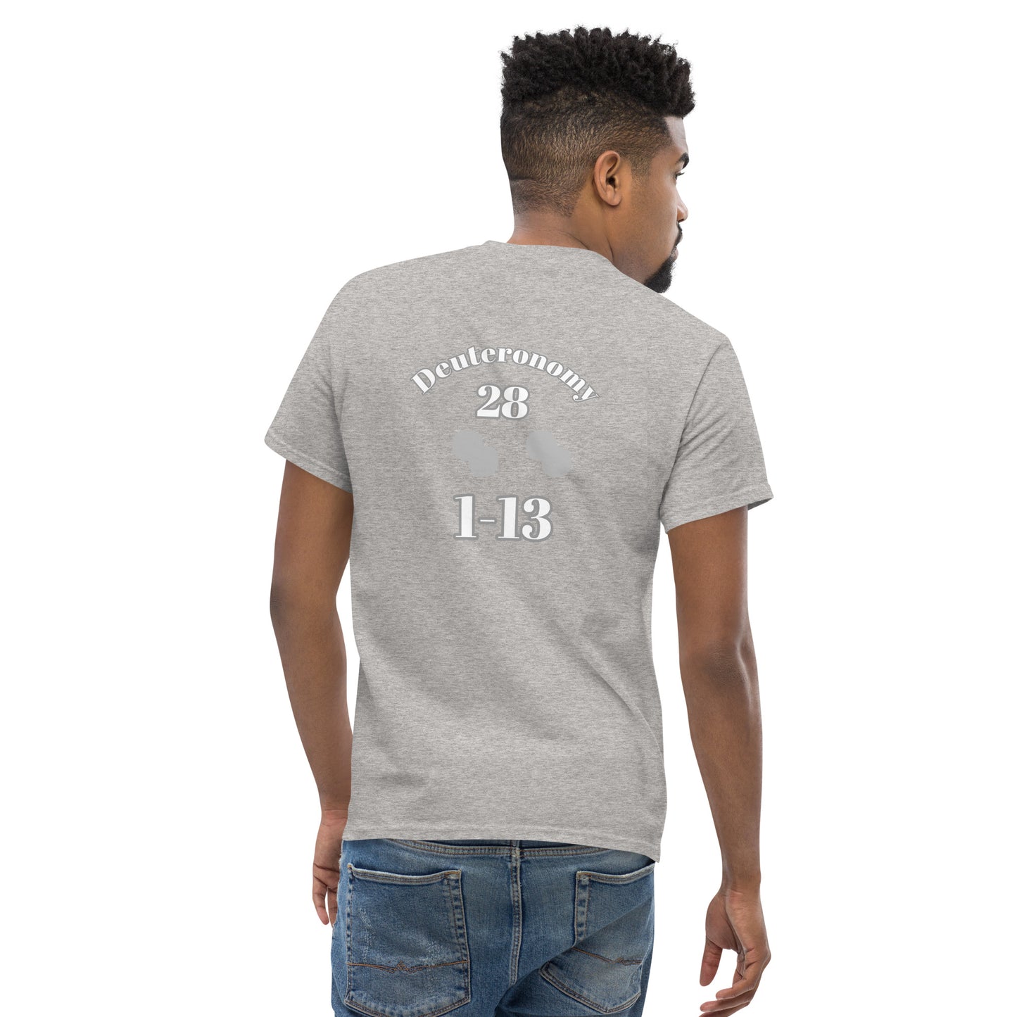 Men's classic tee BLESSING "OF" [Deuteronomy 28:1-13]
