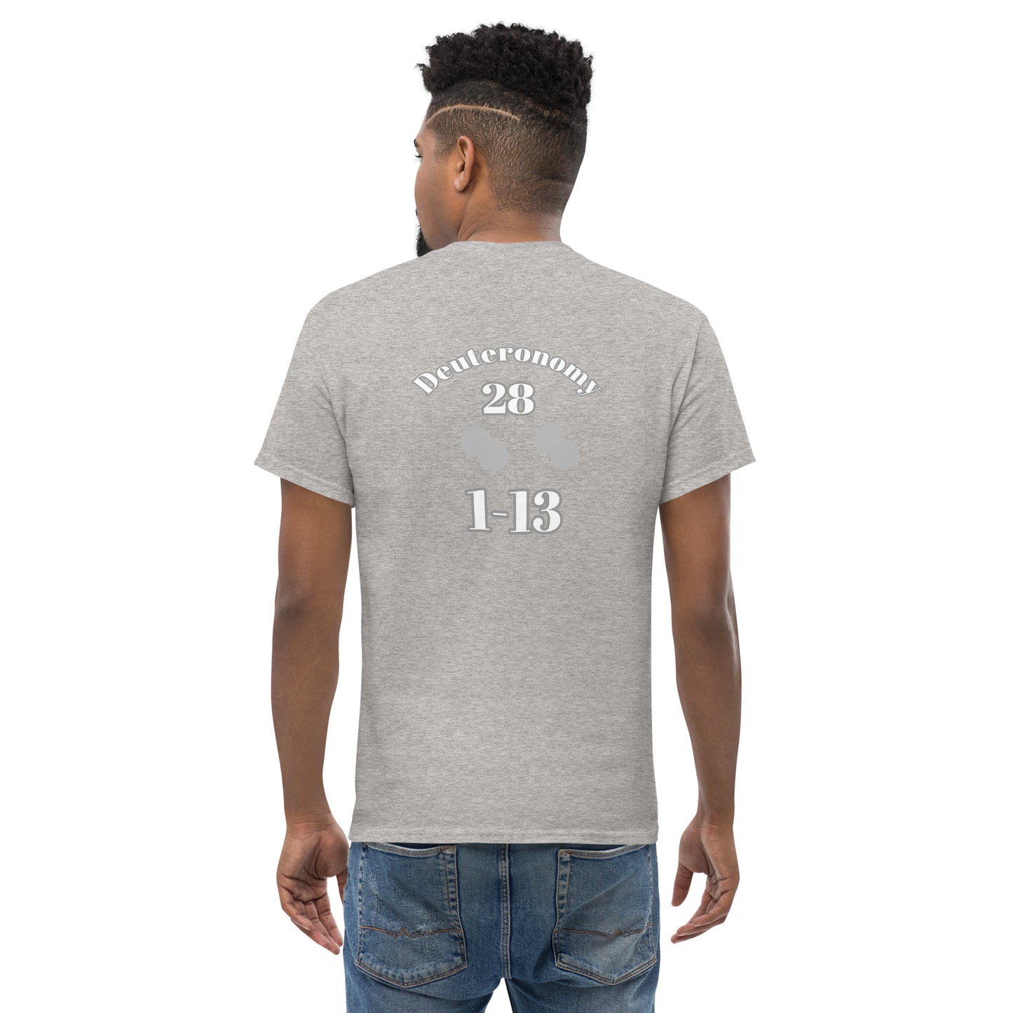 Men's classic tee BLESSING "OF" [Deuteronomy 28:1-13]