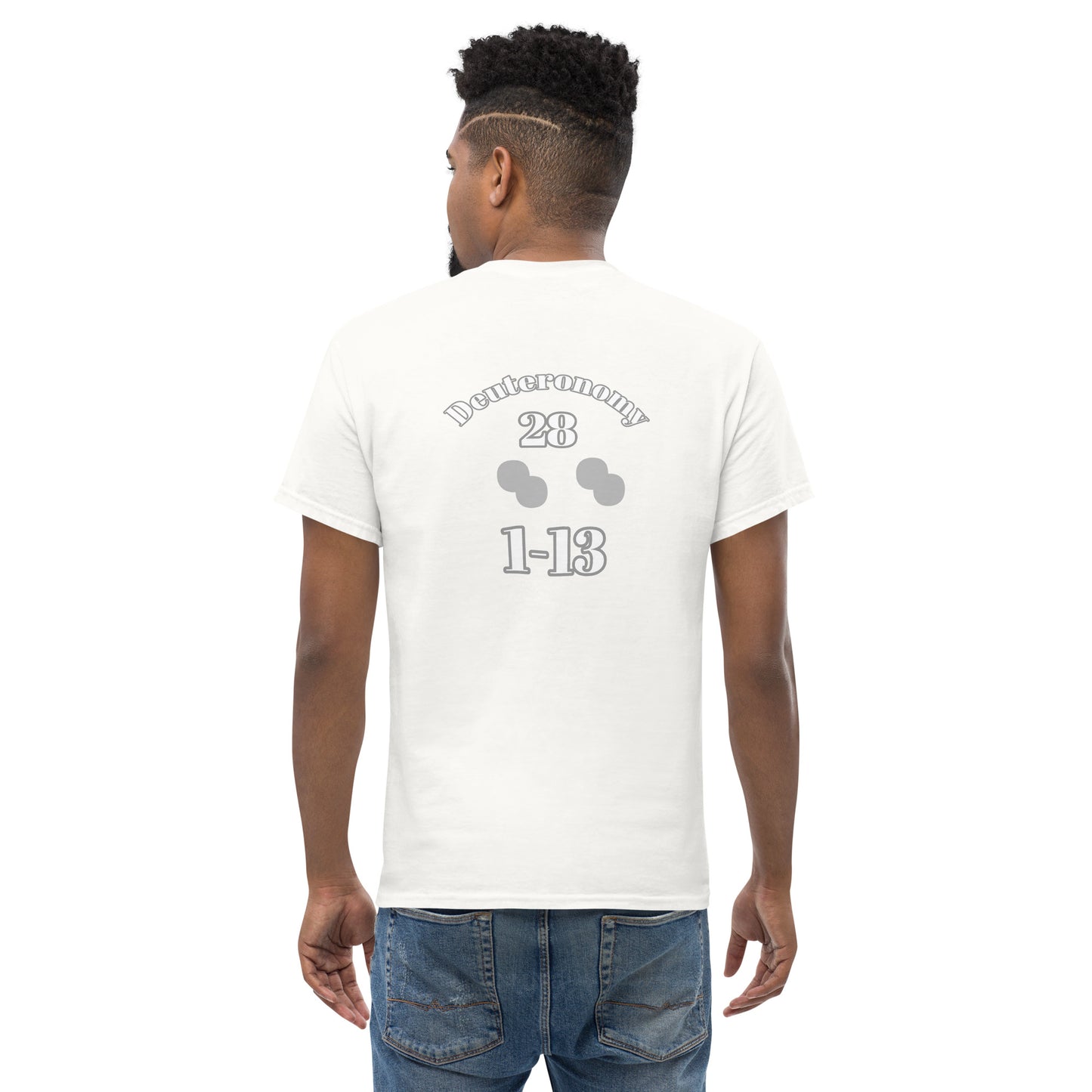 Men's classic tee BLESSING "OF" [Deuteronomy 28:1-13]