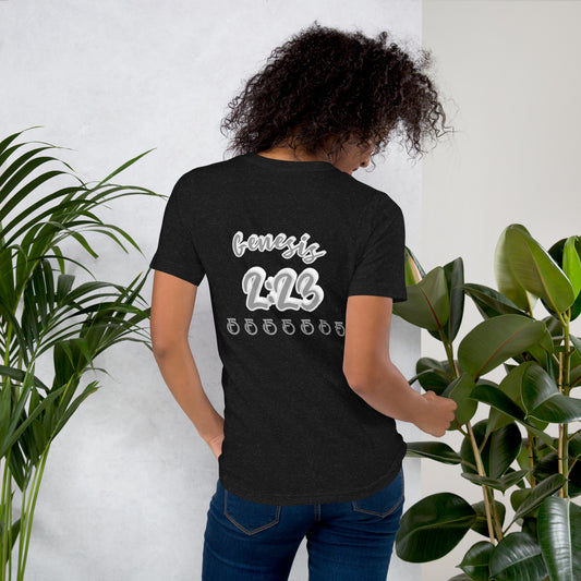 Unisex t-shirt WOMAN "OF" GOD [Genesis 2:23]