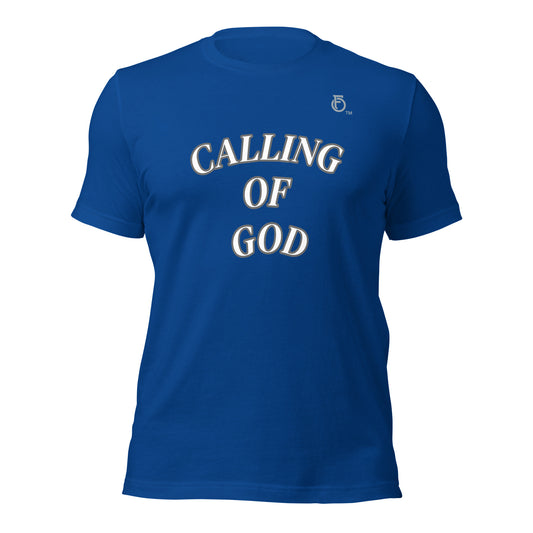 Unisex t-shirt CALLING "OF" GOD [Philippians 3:14]