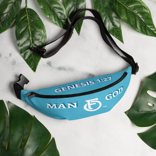 MEN Man "OF" God [Genesis 1:27] Fanny Pack