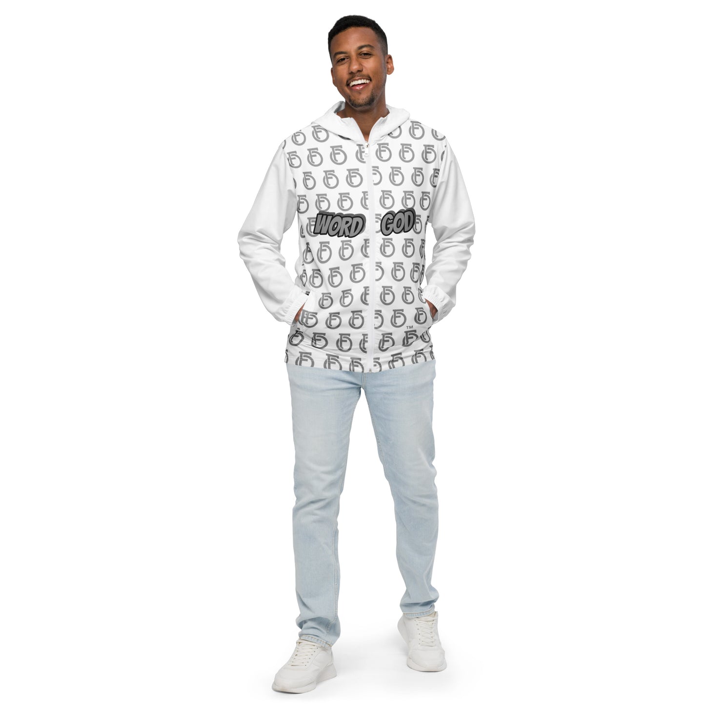 MEN Word "OF God [Ephesians 6:17] windbreaker