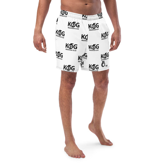 MEN Kingdom "OF" God [Matthew 6:33] swim trunks