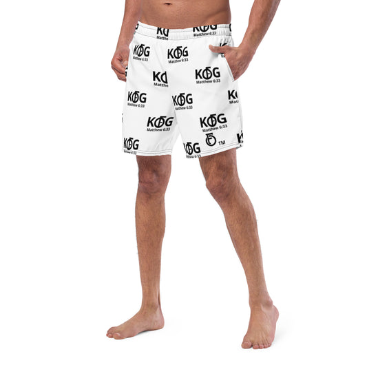 MEN Kingdom "OF" God [Matthew 6:33] swim trunks