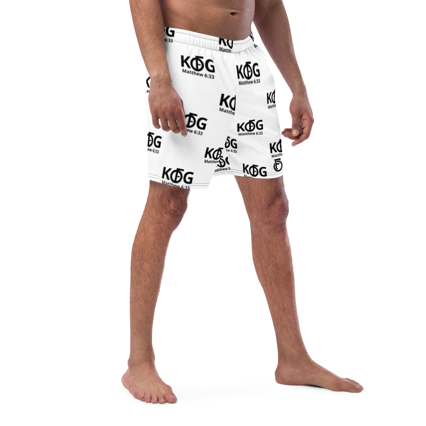 MEN Kingdom "OF" God [Matthew 6:33] swim trunks