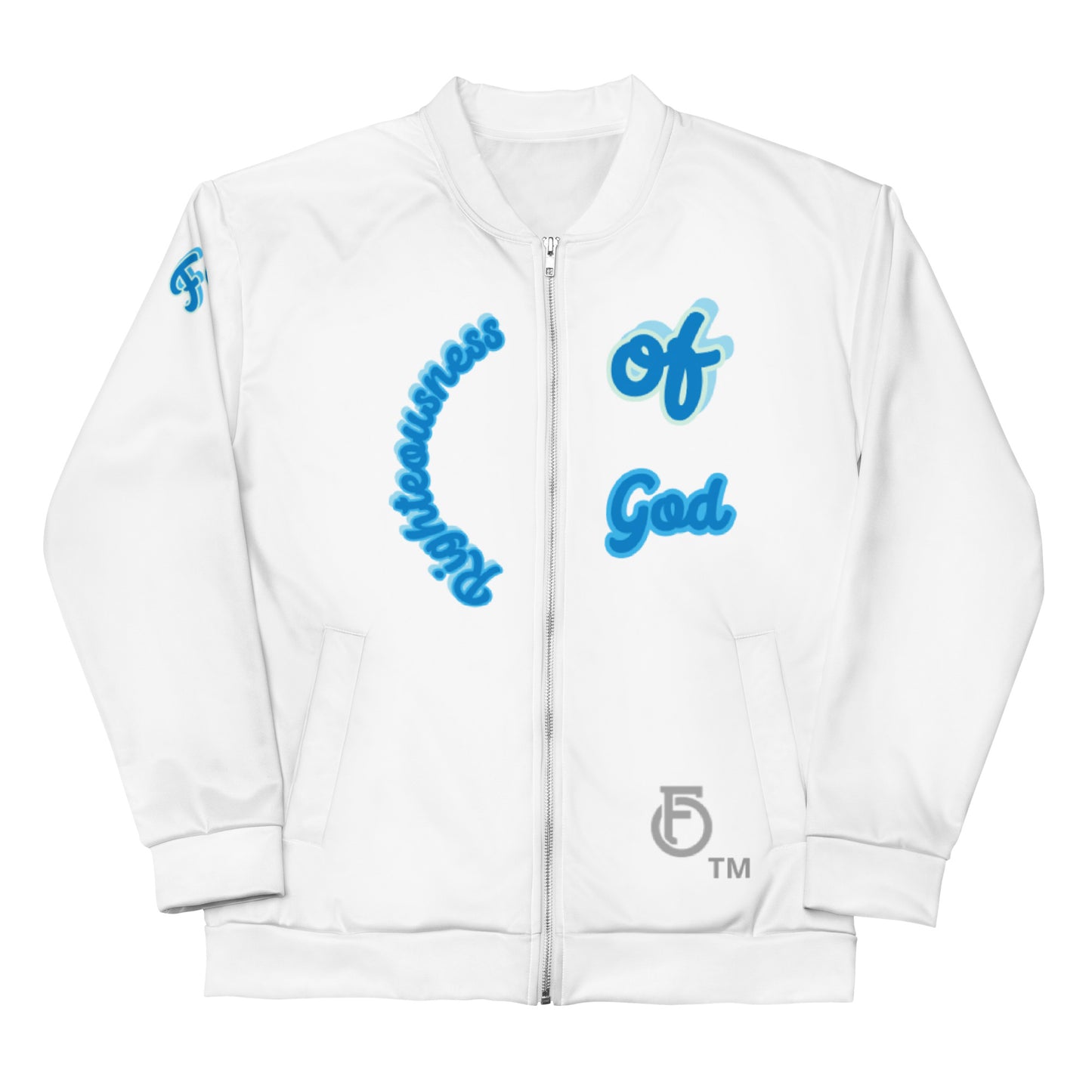 WOMEN Righteousness "OF" God [Romans 1:17] Bomber Jacket