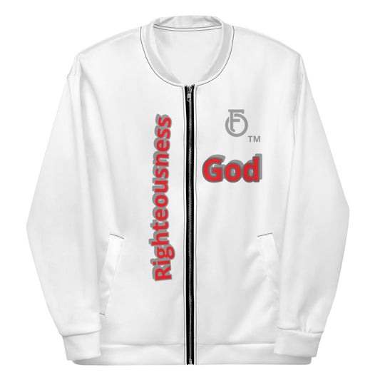 MEN Righteousness "OF" God [Romans 1:17] Bomber Jacket