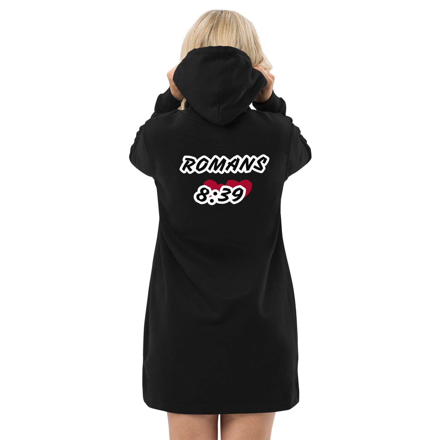 WOMEN Love "OF" God [Romans 8:39] Hoodie Dress