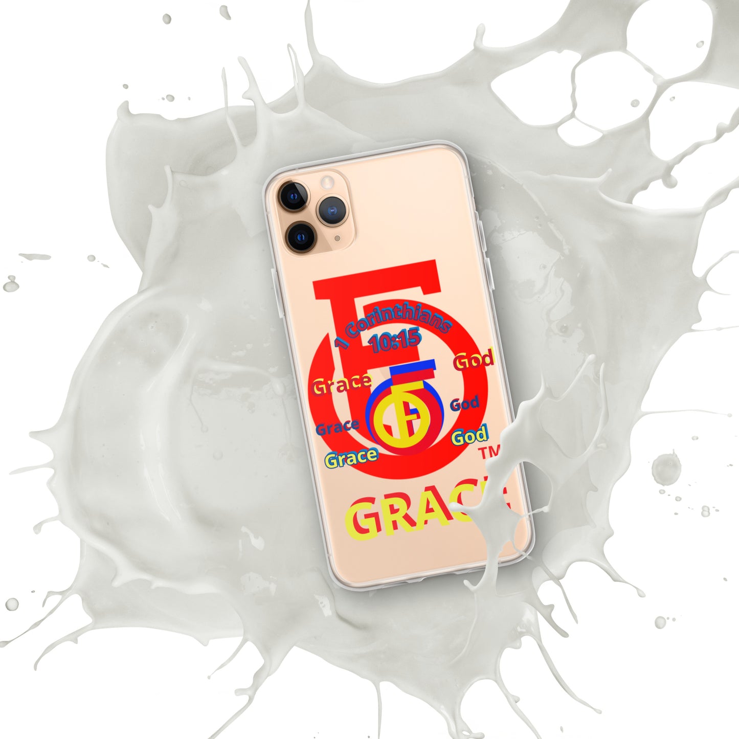 Grace "OF" God [1 Corinthians 15:10] iPhone Case