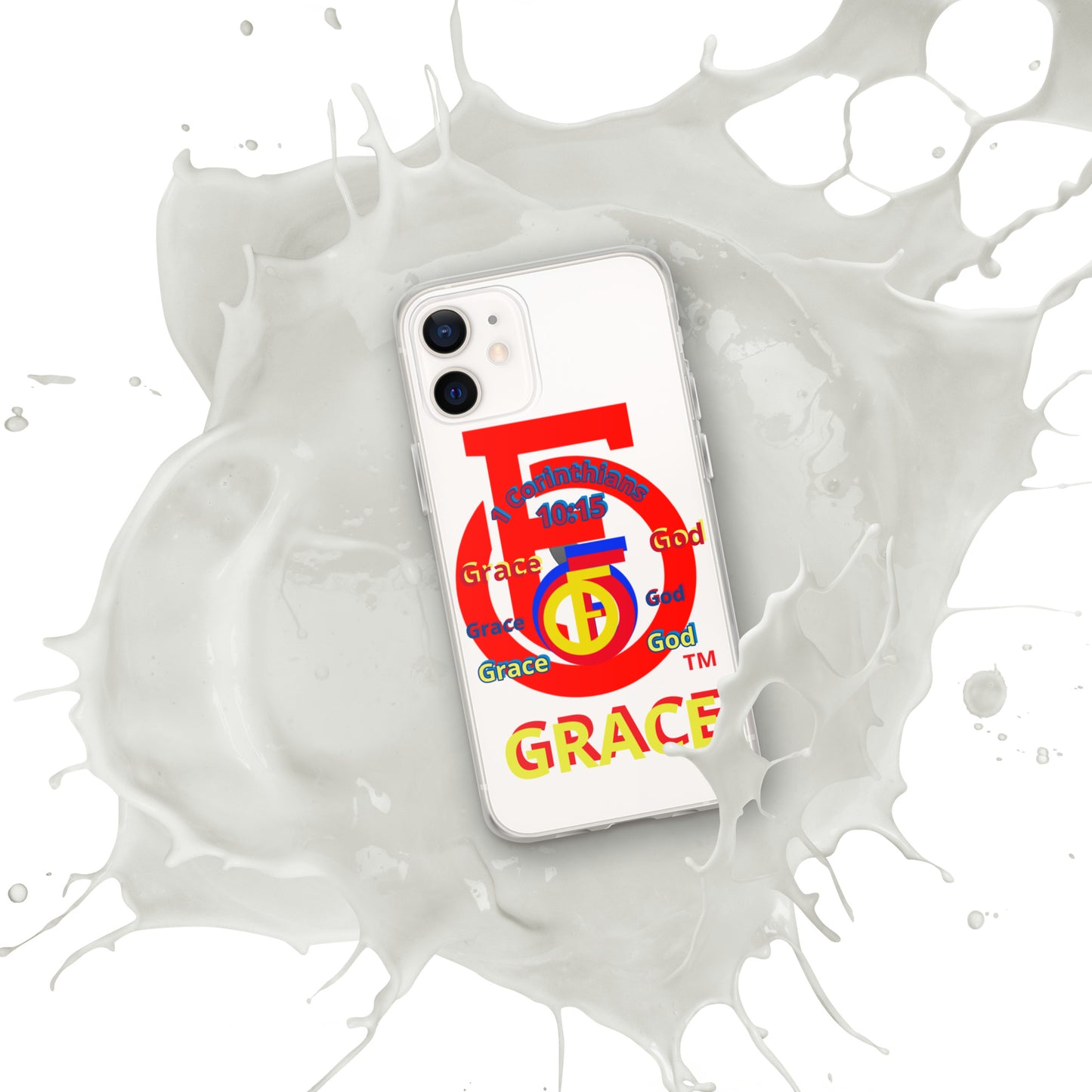 Grace "OF" God [1 Corinthians 15:10] iPhone Case