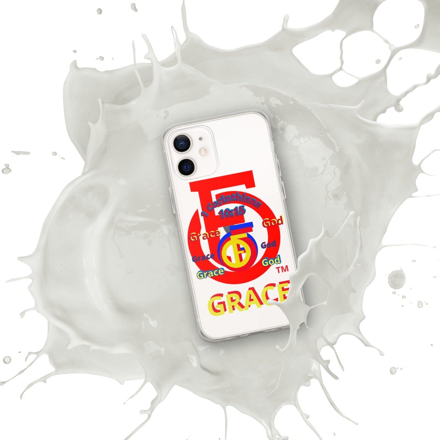 Grace "OF" God [1 Corinthians 15:10] iPhone Case