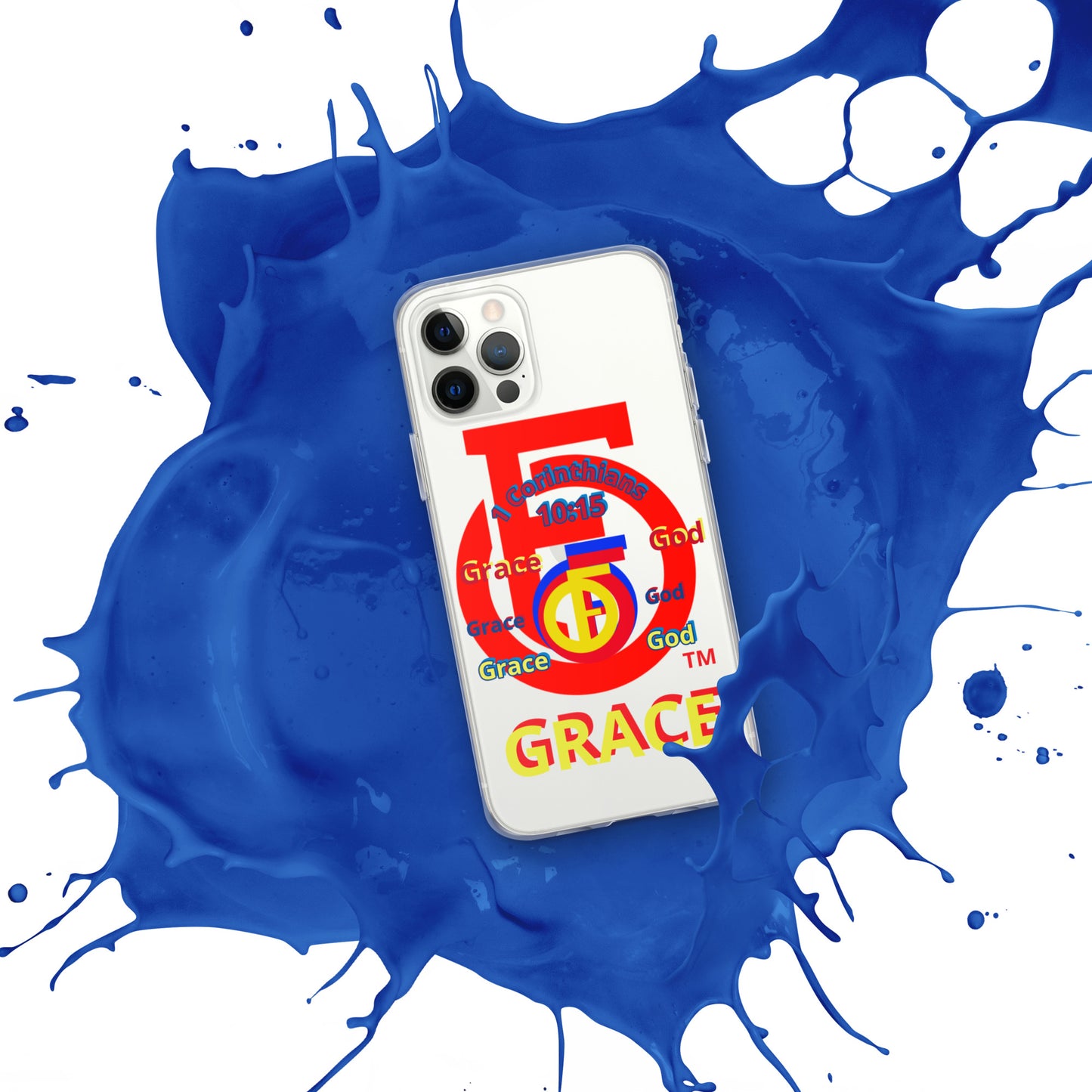 Grace "OF" God [1 Corinthians 15:10] iPhone Case