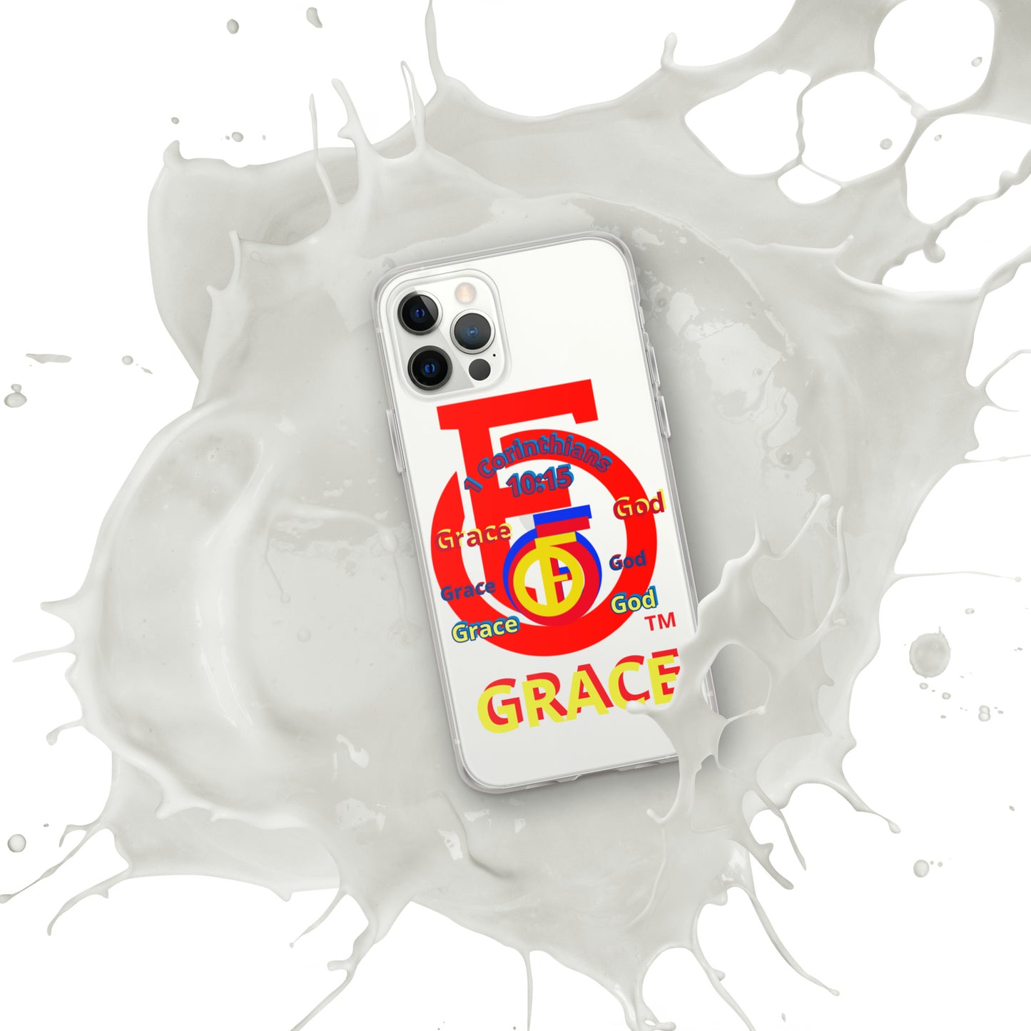 Grace "OF" God [1 Corinthians 15:10] iPhone Case