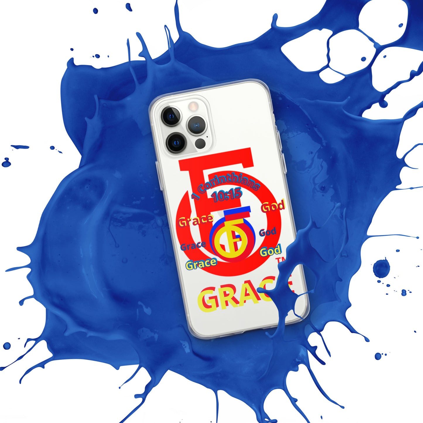 Grace "OF" God [1 Corinthians 15:10] iPhone Case