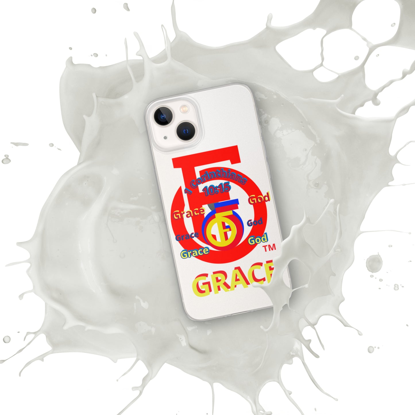 Grace "OF" God [1 Corinthians 15:10] iPhone Case