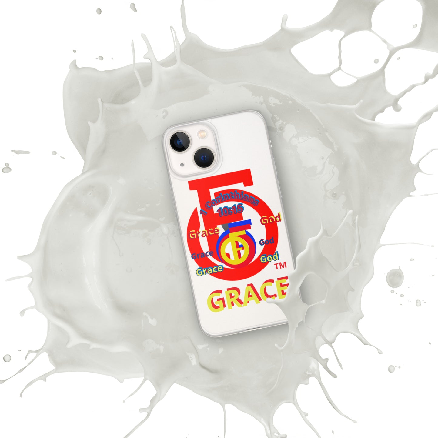 Grace "OF" God [1 Corinthians 15:10] iPhone Case