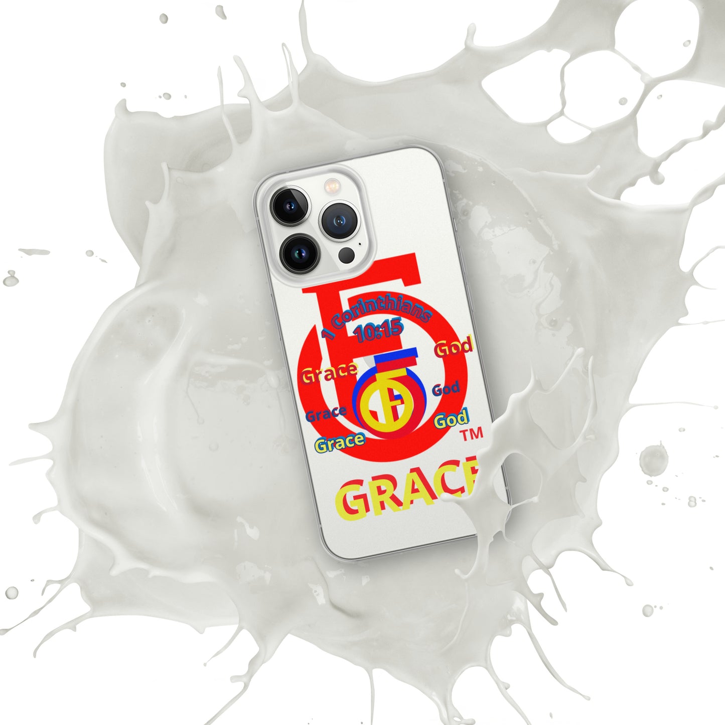 Grace "OF" God [1 Corinthians 15:10] iPhone Case