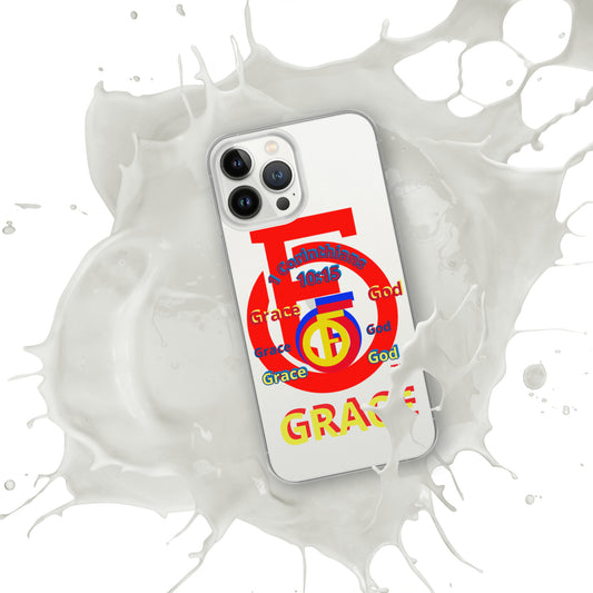 Grace "OF" God [1 Corinthians 15:10] iPhone Case