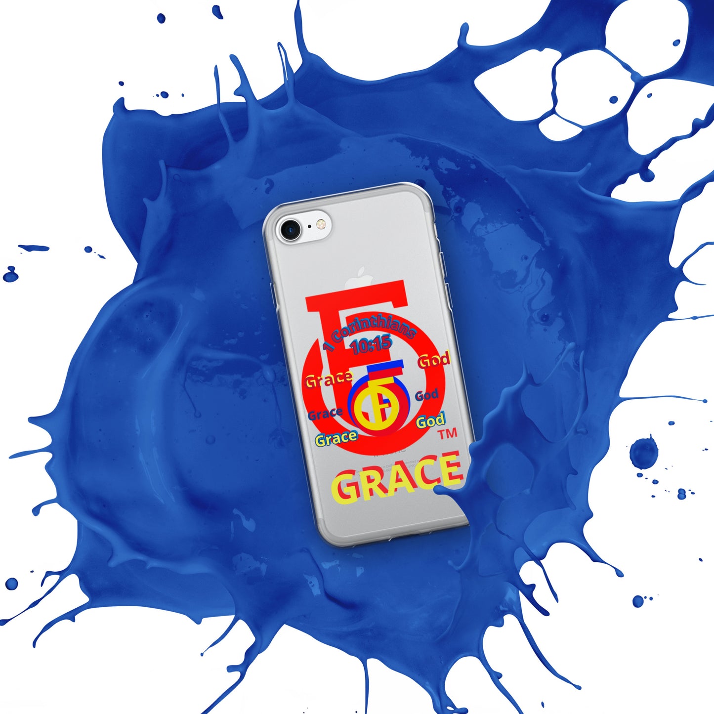 Grace "OF" God [1 Corinthians 15:10] iPhone Case