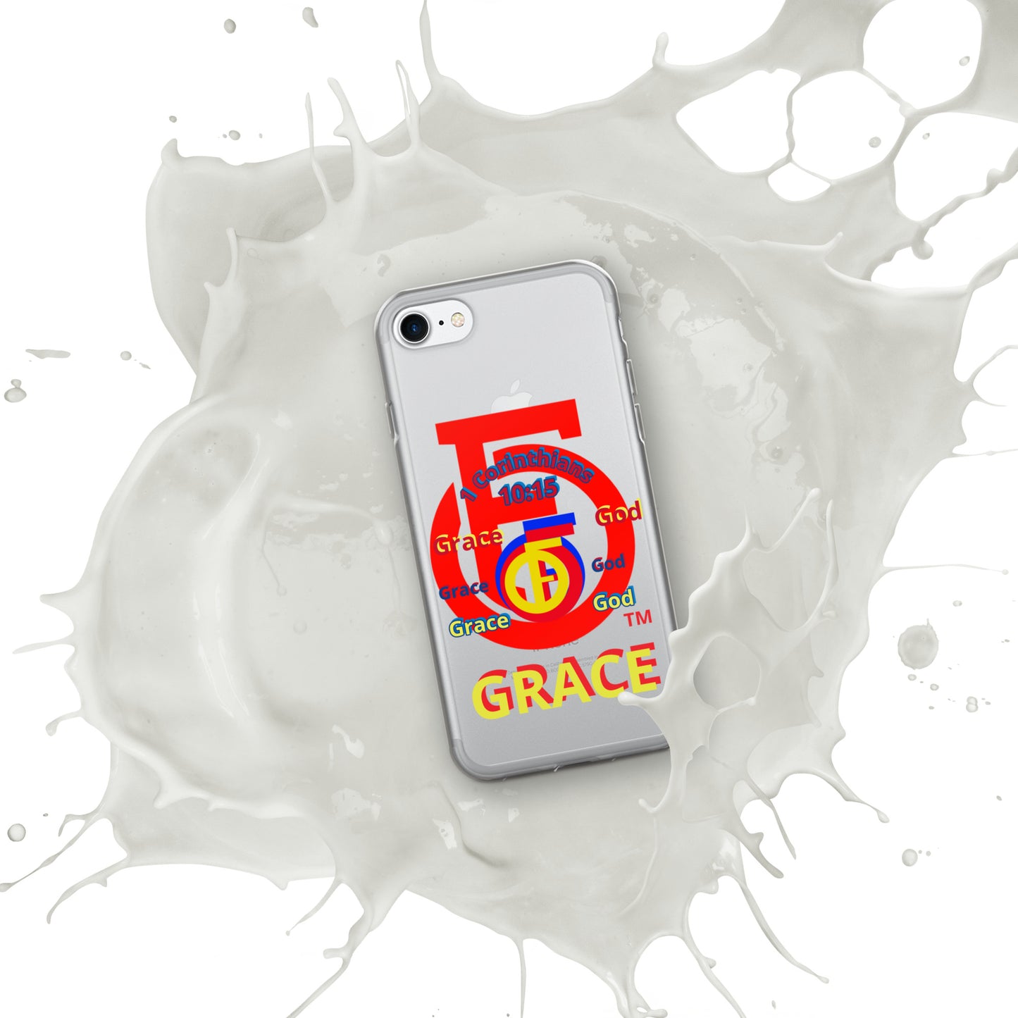 Grace "OF" God [1 Corinthians 15:10] iPhone Case