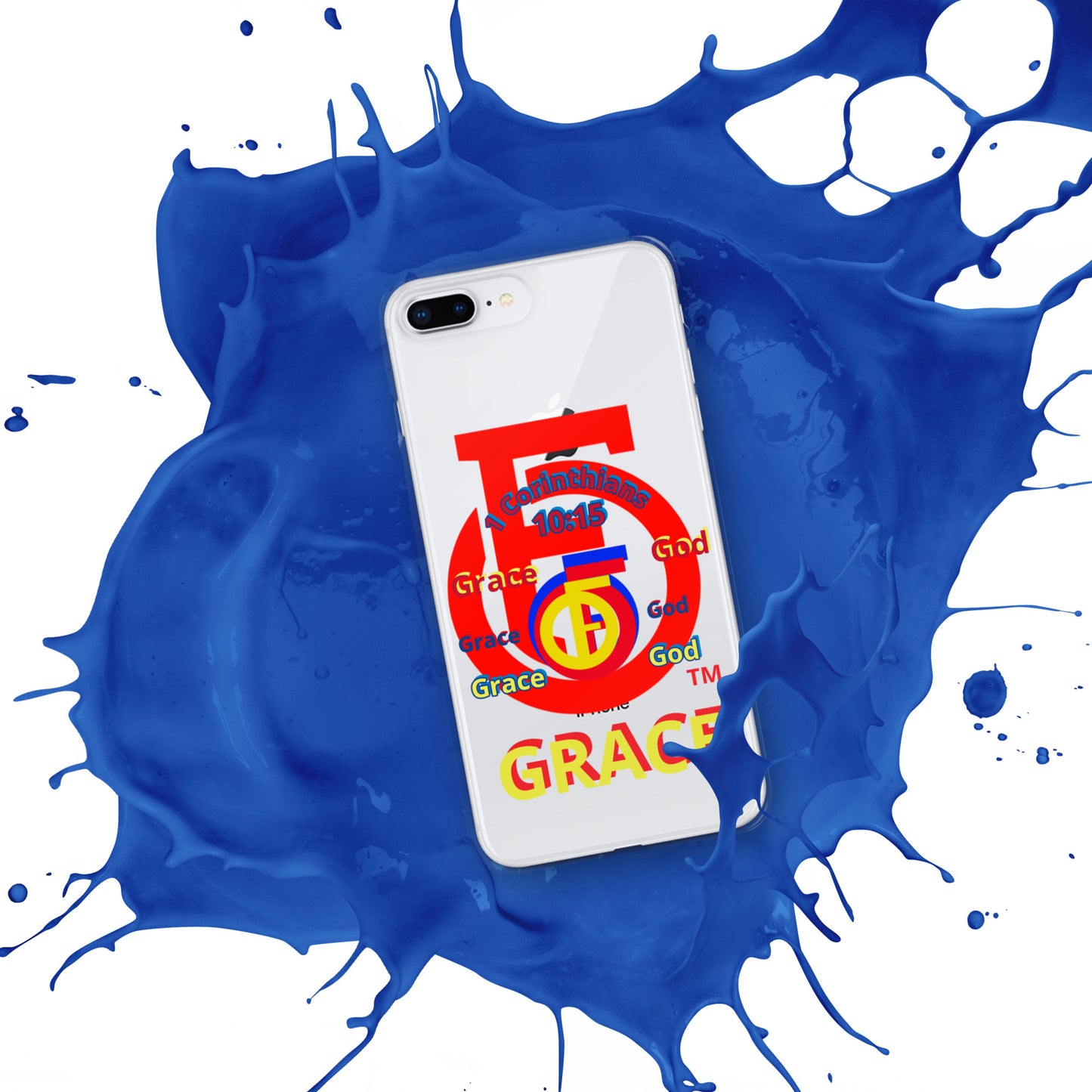 Grace "OF" God [1 Corinthians 15:10] iPhone Case