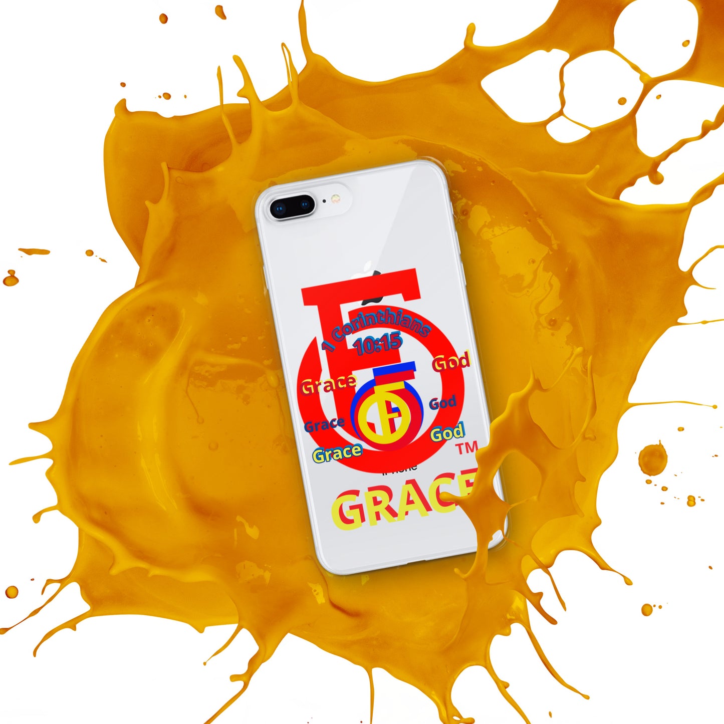 Grace "OF" God [1 Corinthians 15:10] iPhone Case