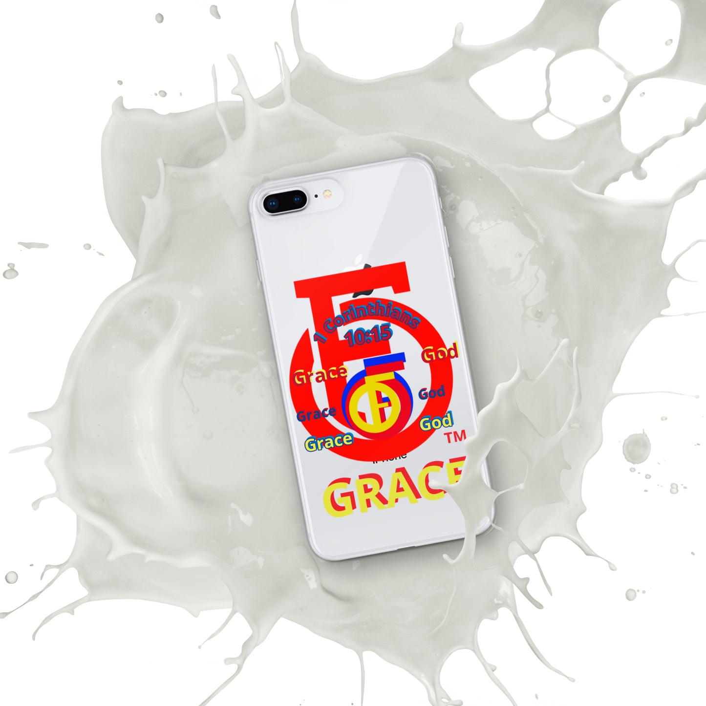 Grace "OF" God [1 Corinthians 15:10] iPhone Case