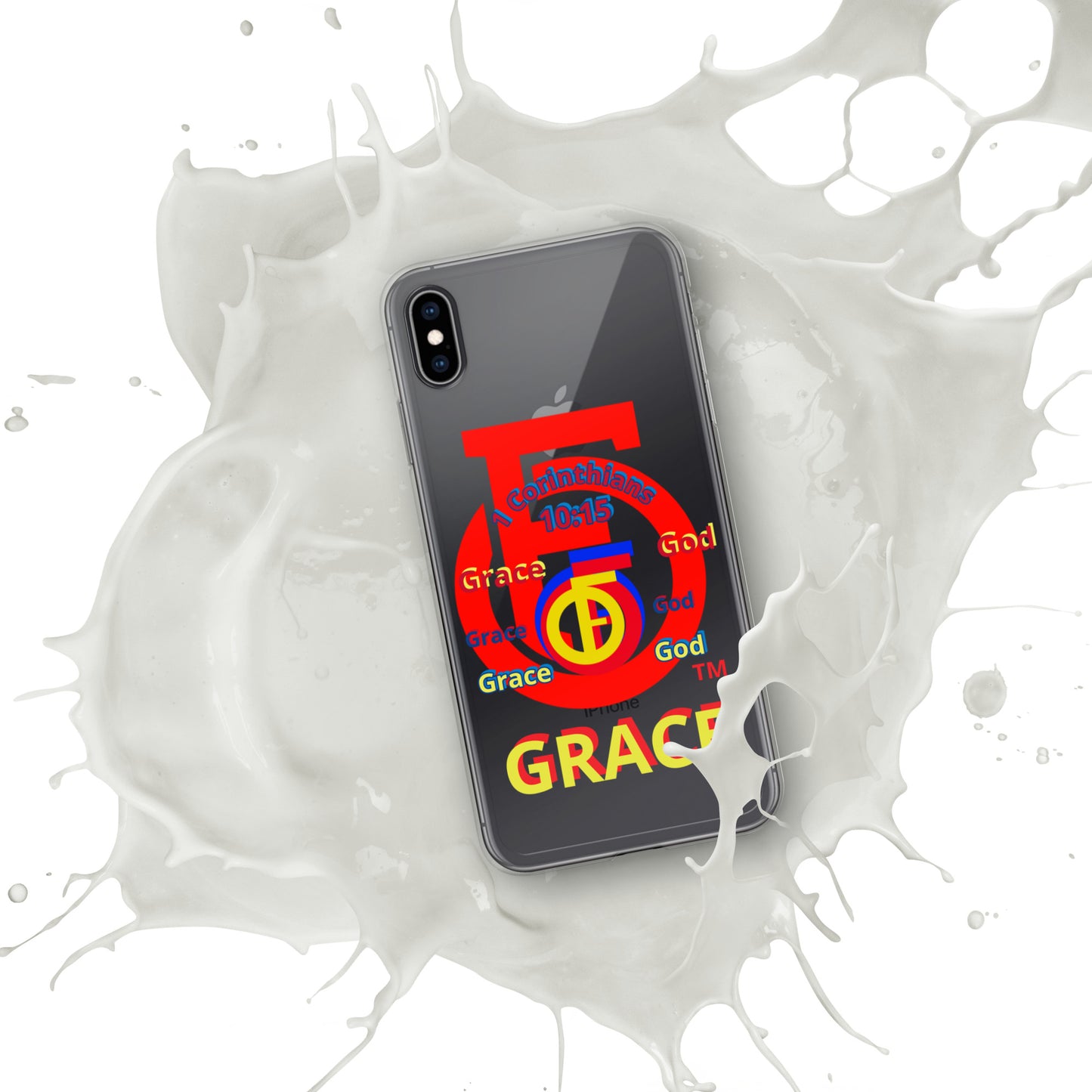 Grace "OF" God [1 Corinthians 15:10] iPhone Case
