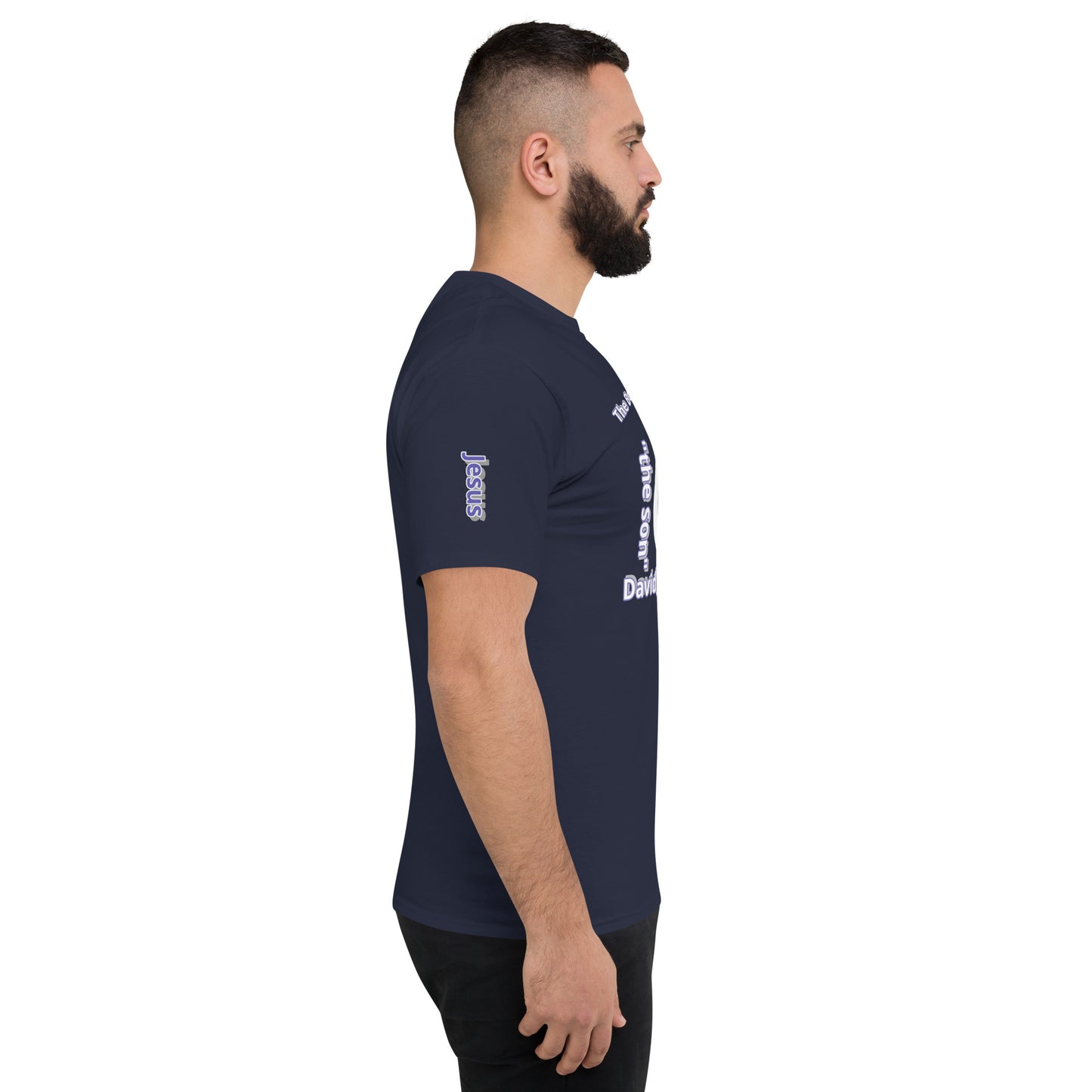MEN Champion T-Shirt JESUS Christ [Matthew 1:1]