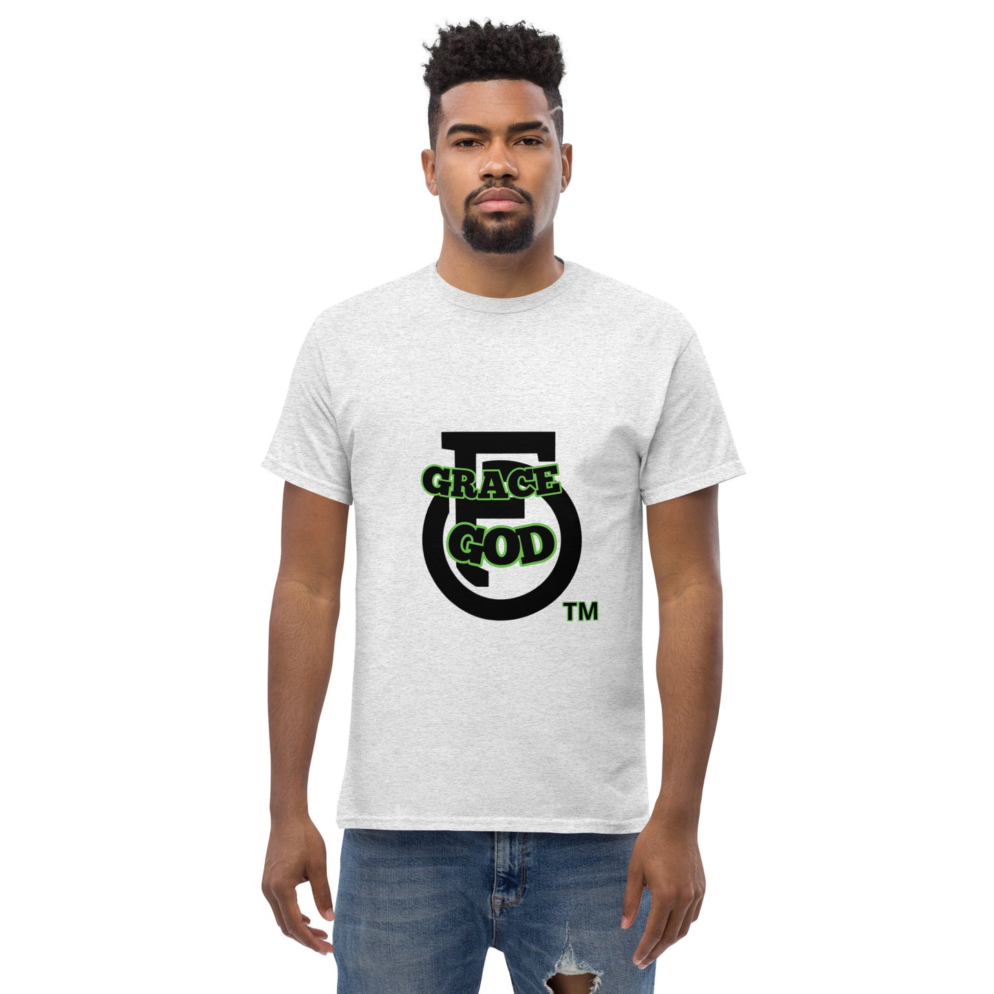 MEN Grace "OF" God [1 Corinthians 15:10] classic tee