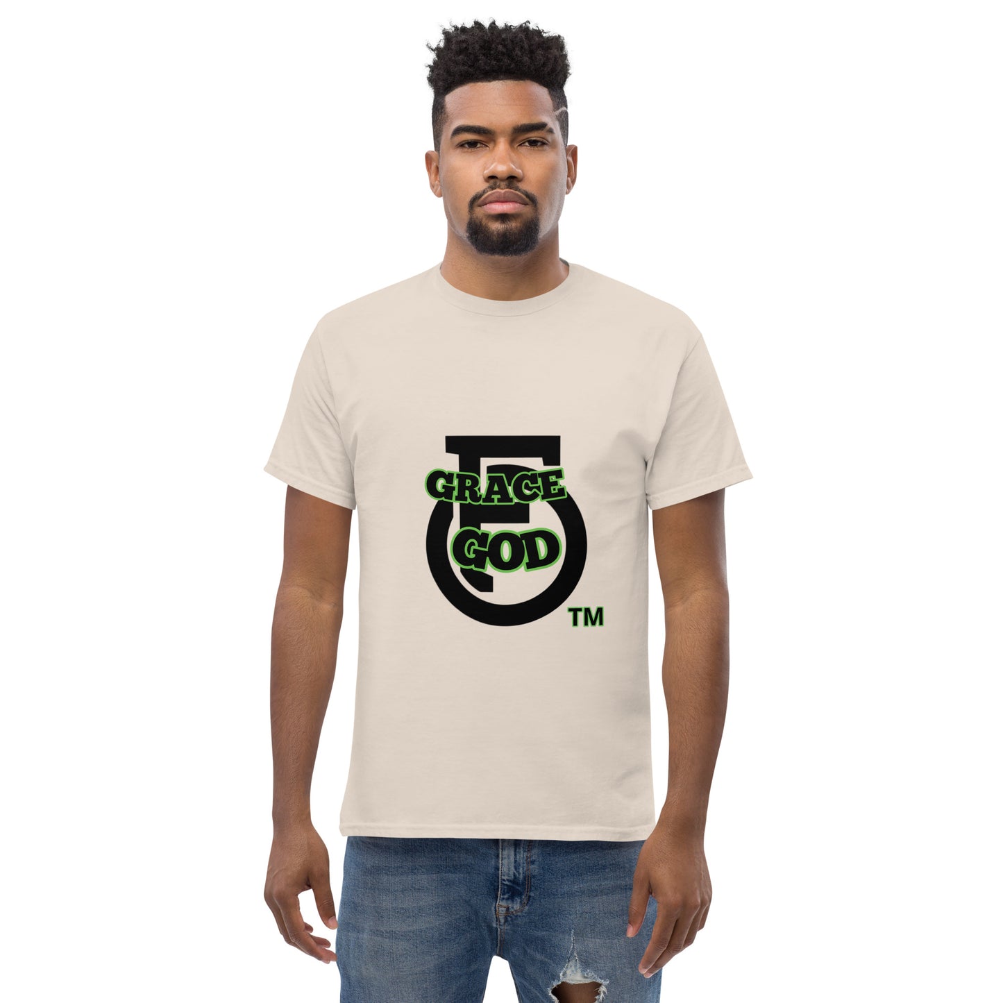 MEN Grace "OF" God [1 Corinthians 15:10] classic tee