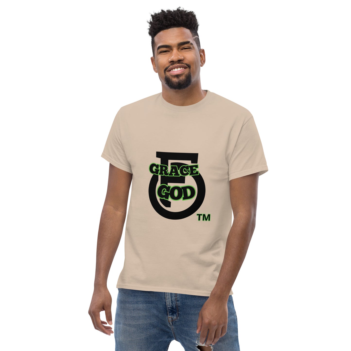 MEN Grace "OF" God [1 Corinthians 15:10] classic tee