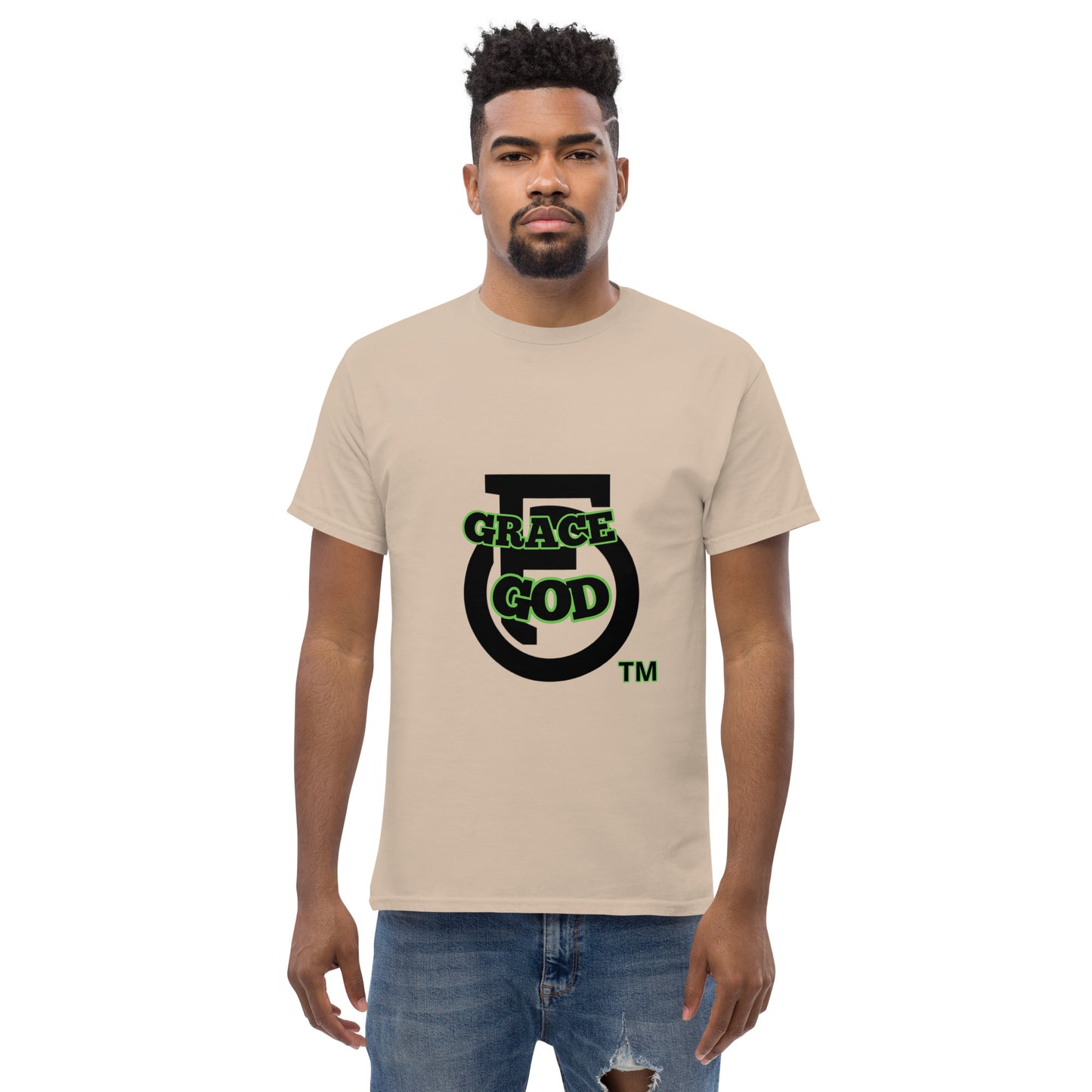 MEN Grace "OF" God [1 Corinthians 15:10] classic tee