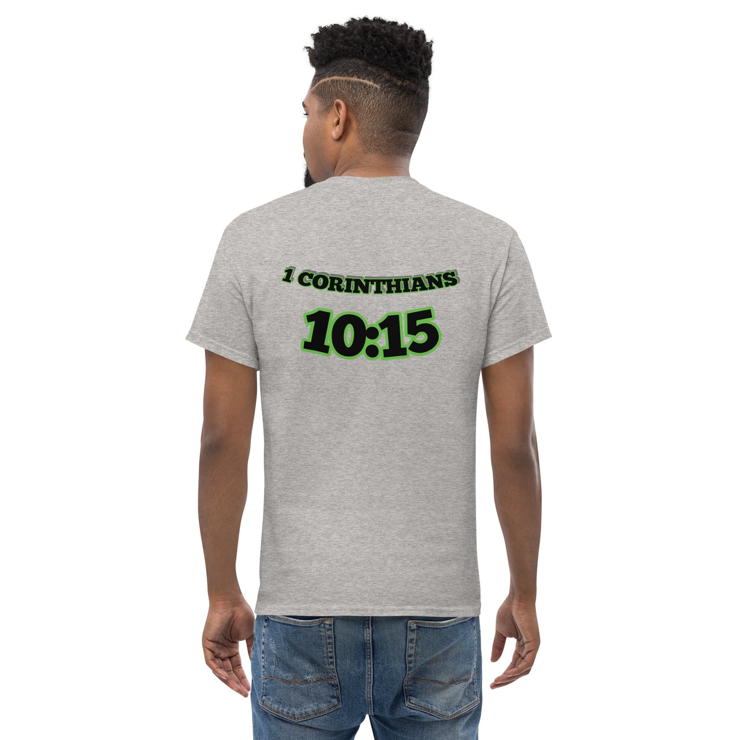 MEN Grace "OF" God [1 Corinthians 15:10] classic tee