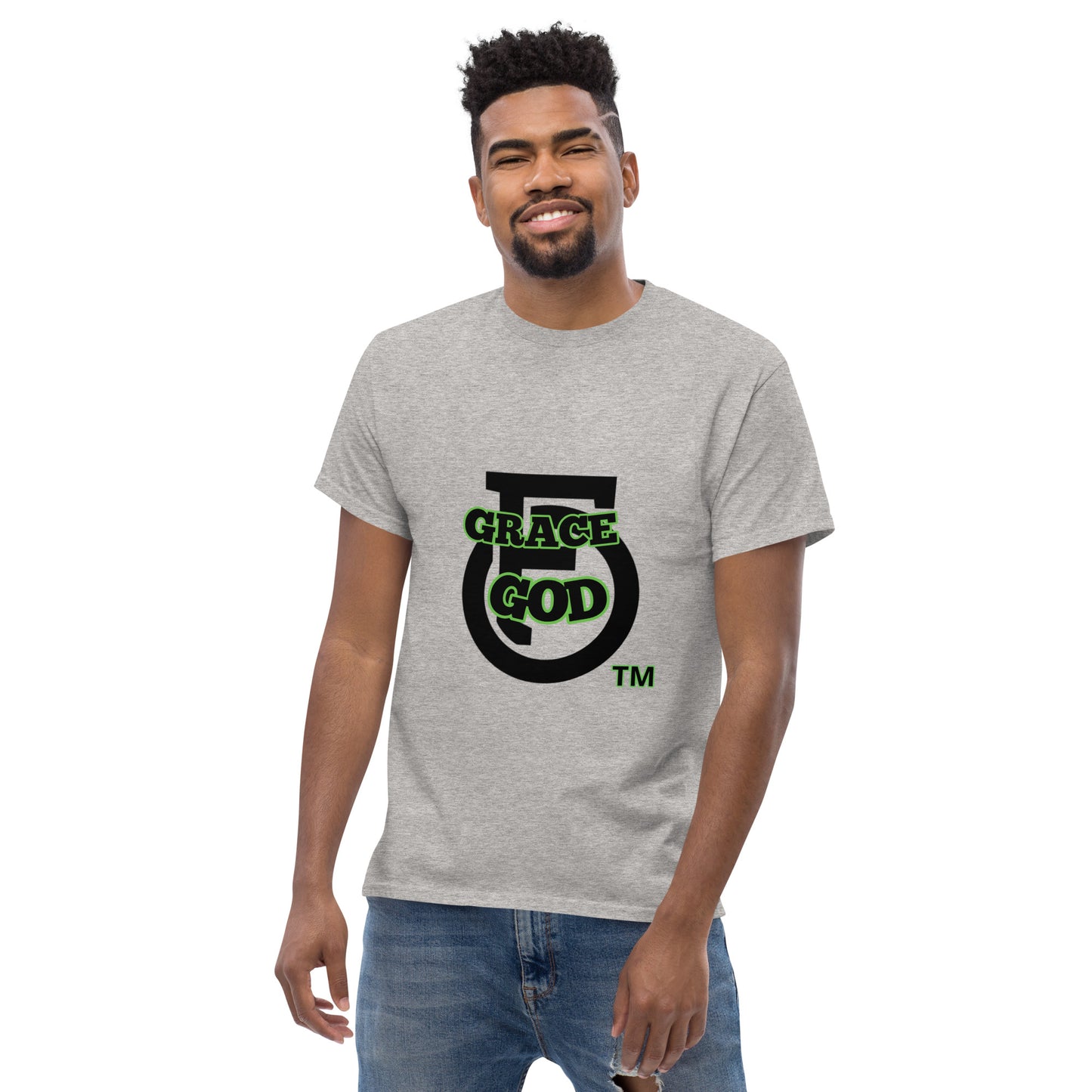 MEN Grace "OF" God [1 Corinthians 15:10] classic tee