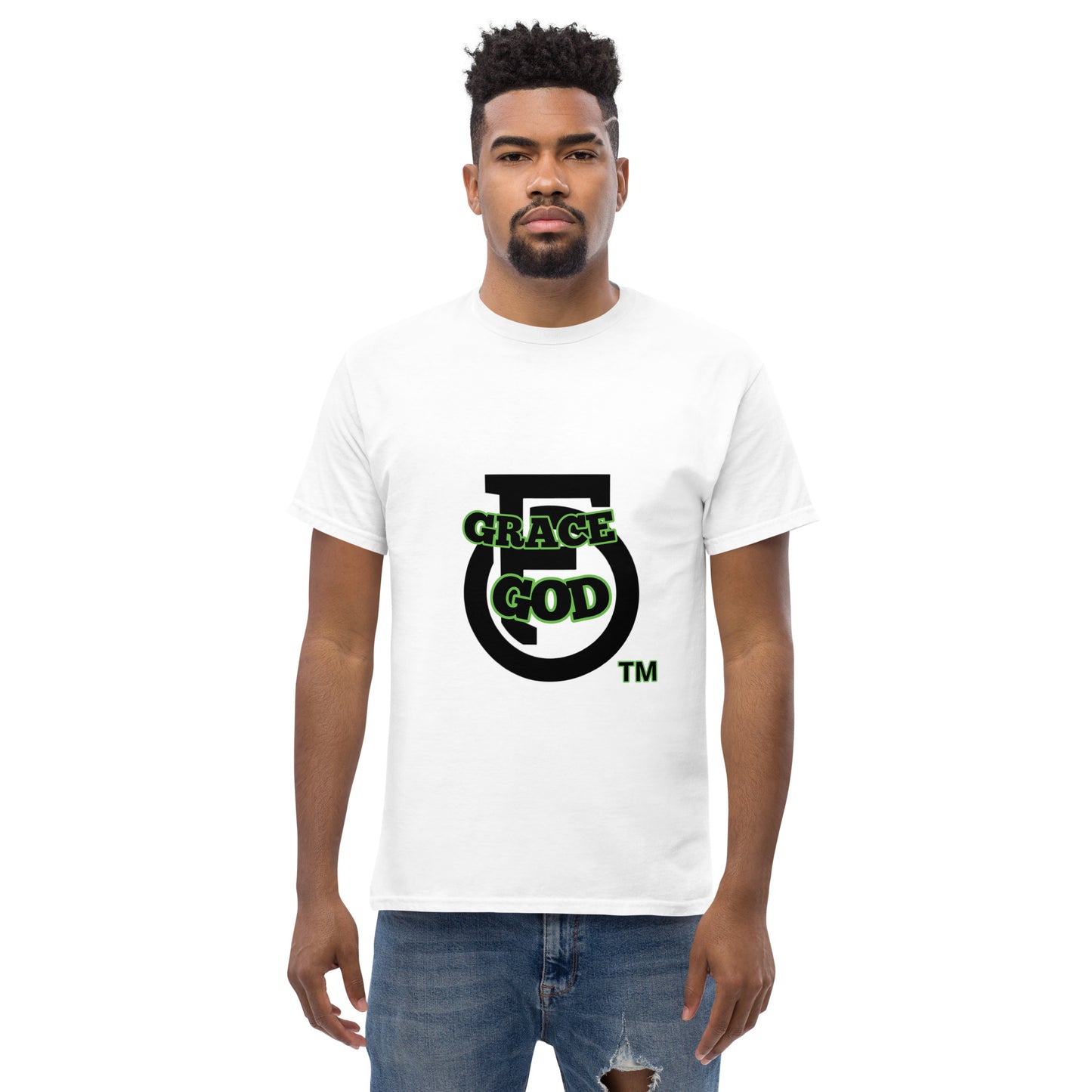 MEN Grace "OF" God [1 Corinthians 15:10] classic tee