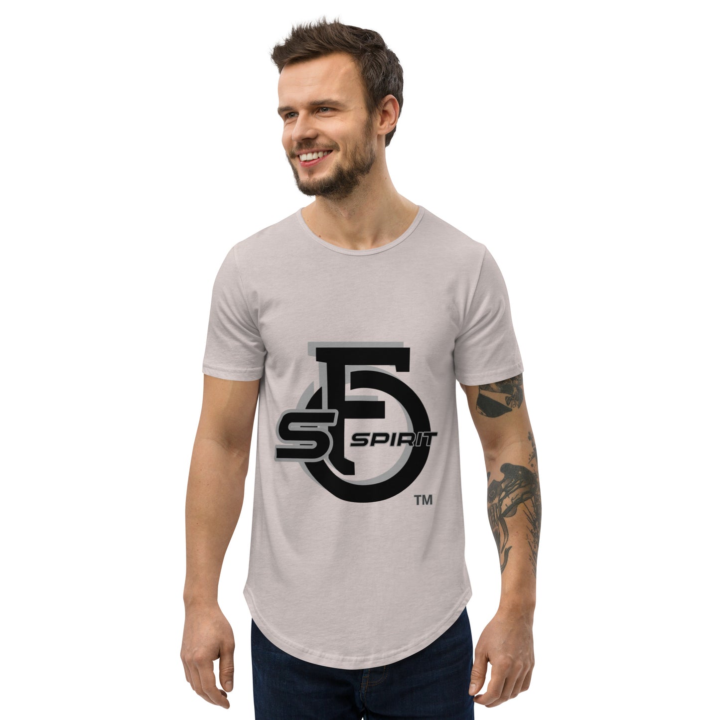 MEN Shield "OF" Faith [Ephesians 6:16] Curved Hem T-Shirt