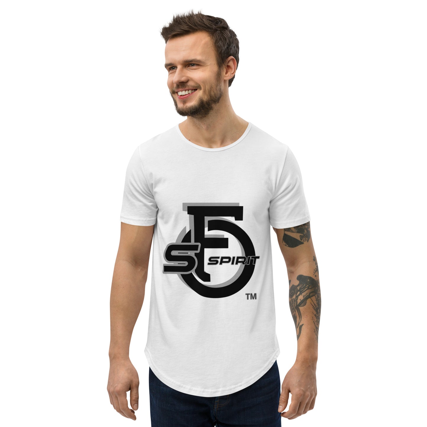 MEN Shield "OF" Faith [Ephesians 6:16] Curved Hem T-Shirt