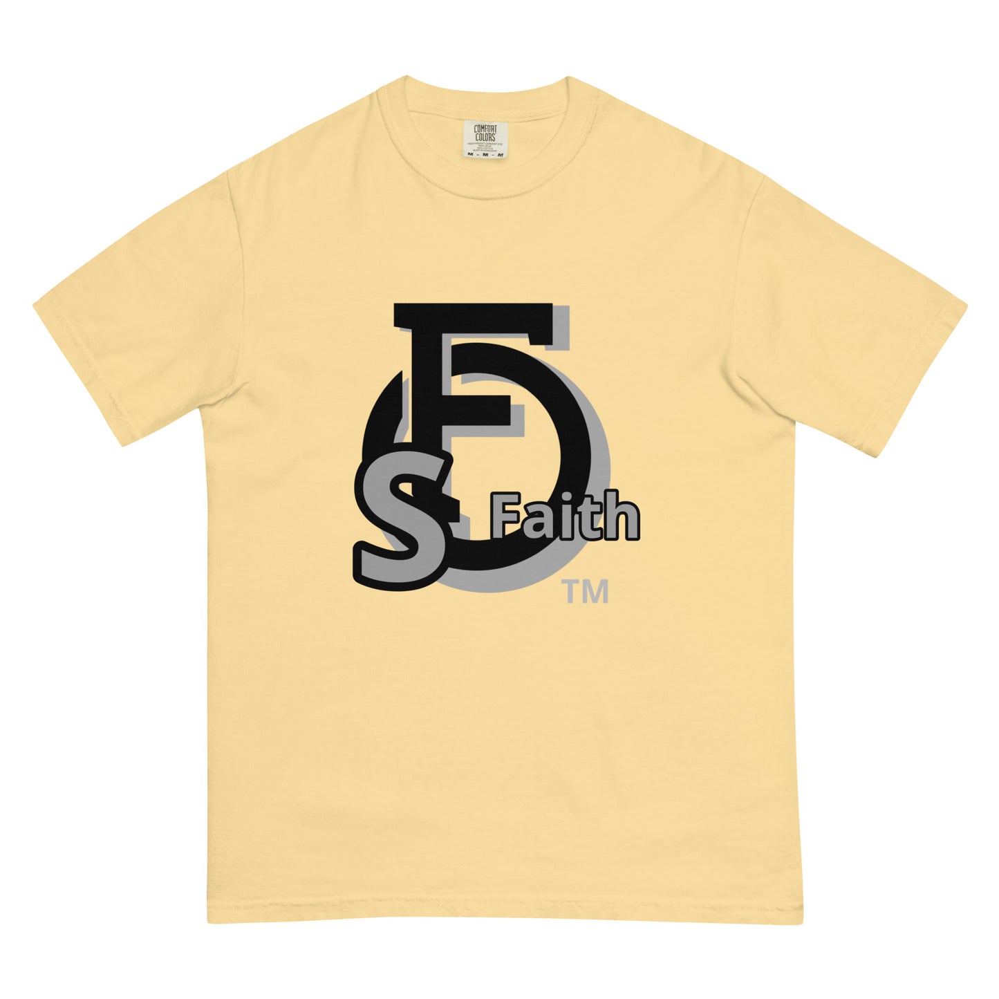 MEN Shield "OF" Faith [Ephesians 6:16] garment-dyed heavyweight t-shirt